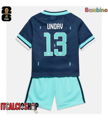 Germania Deniz Undav #13 Seconda Maglia Bambino Mondiali 2026 Manica Corta (+ Pantaloni corti)